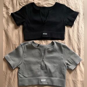 Bo+Tee crop Tops